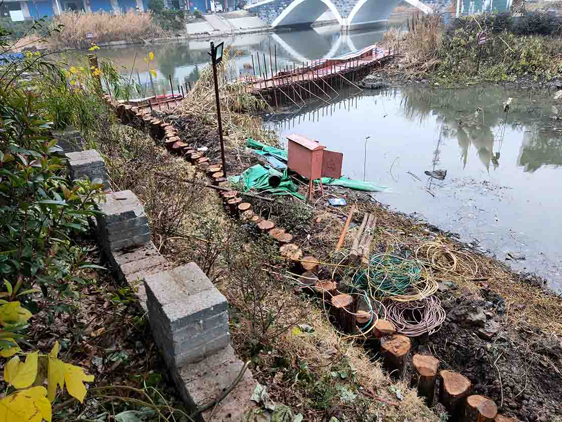 蕪湖縣陶辛鎮(zhèn)黃潭溝邊坡支護(hù)項(xiàng)目